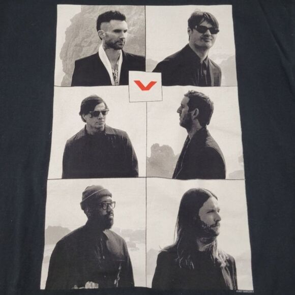 New Maroon 5 Shirt Size Large Gildan M5 2021 Tour T-Shirt Graphic Print T-Shirt - Picture 4 of 8
